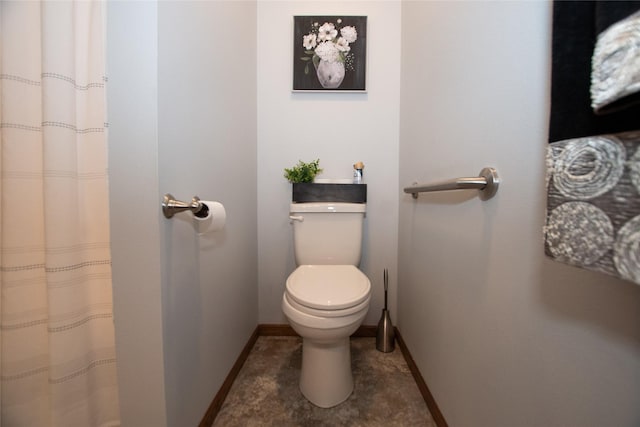 bathroom with toilet