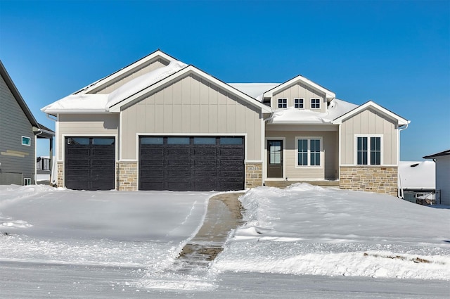 view of craftsman inspired home