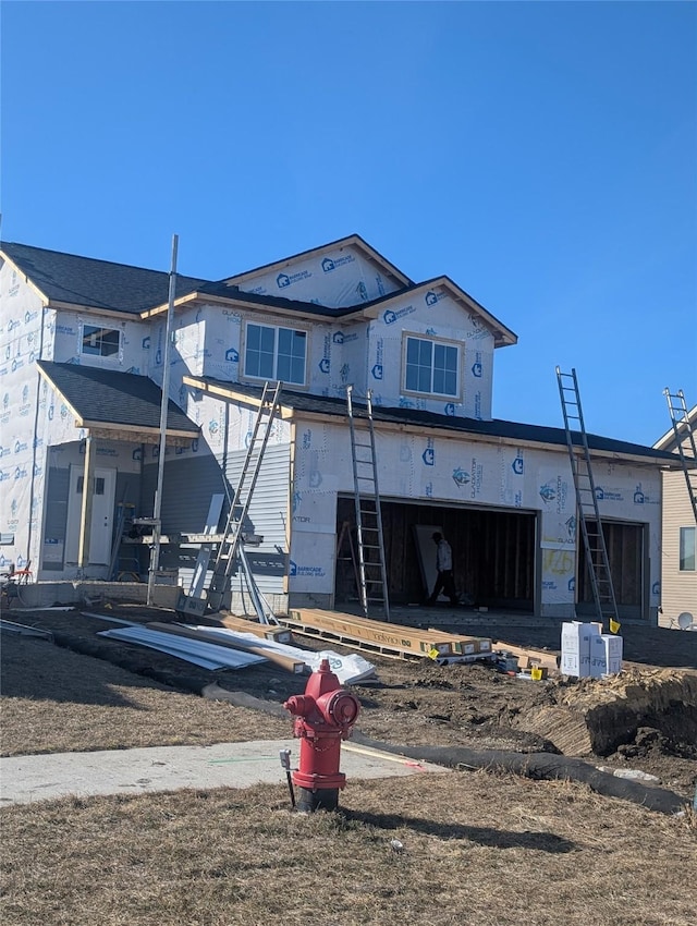 view of rear view of house