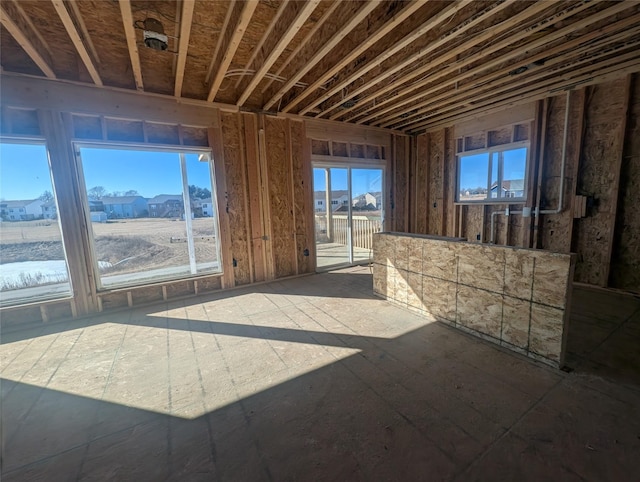 miscellaneous room featuring plenty of natural light