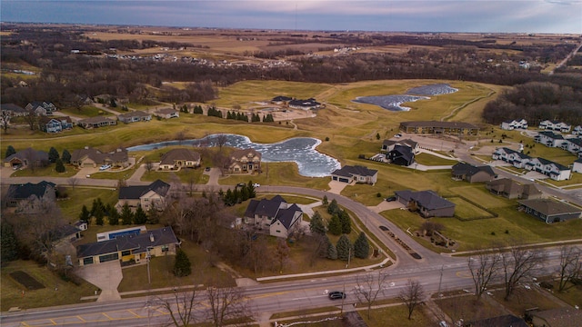 drone / aerial view featuring a residential view