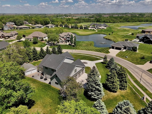 114 Tradition Dr, Polk City, IA 50226 - aerial view of residential area with a nearby body of water