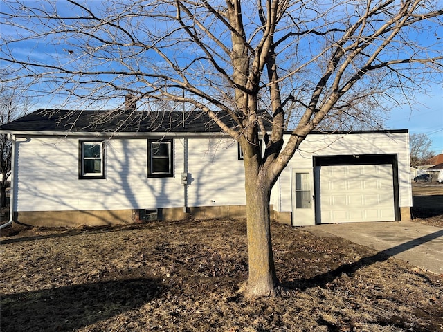 view of property exterior