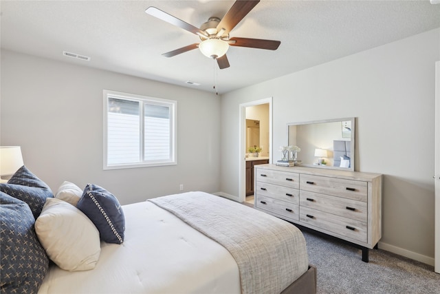 4376 Westgate Pkwy, Clive, IA 50325 - bedroom with carpet flooring, baseboards, and ceiling fan
