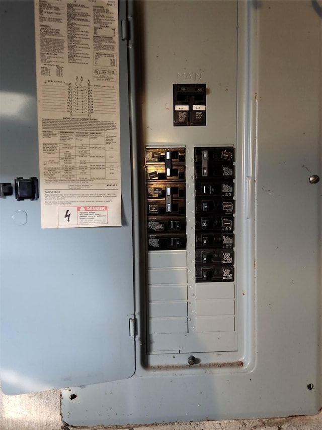 utilities with electric panel