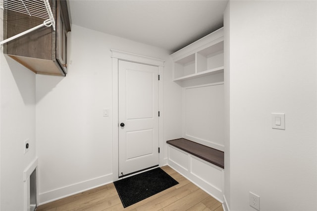 1083 NW 35th St, Grimes, IA 50111 - mudroom with light wood finished floors and baseboards