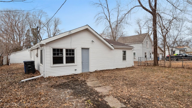 view of rear view of house