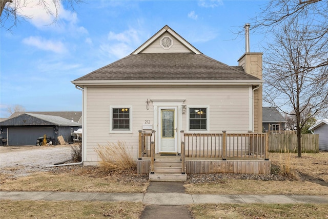 view of front of house