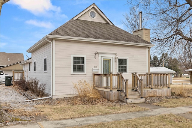 view of front of house