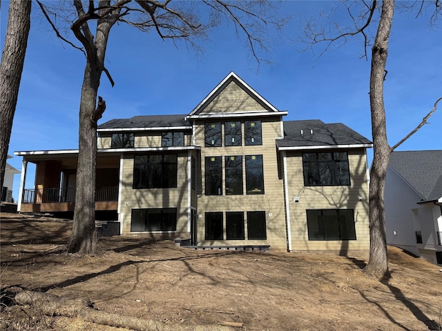 view of rear view of house