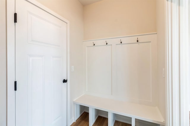 view of mudroom