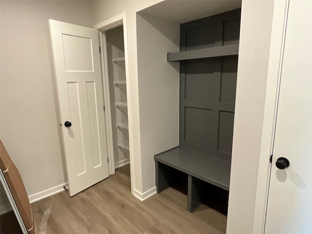 3423 5th Ave SE, Altoona, IA 50009 - mudroom featuring light wood-type flooring and baseboards