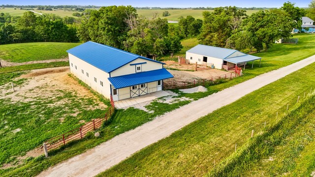 2466 655th Ave, Albia, IA 52531 - overview of rural landscape