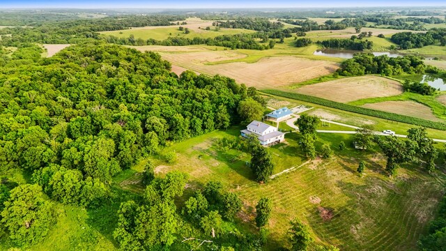 2466 655th Ave, Albia, IA 52531 - overview of rural landscape with a large body of water