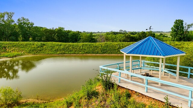 2466 655th Ave, Albia, IA 52531 - dock featuring a water view