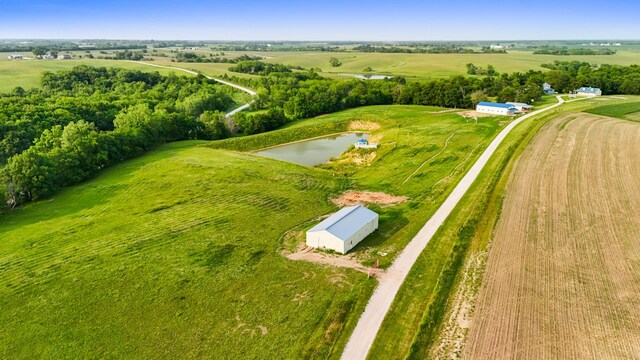 2466 655th Ave, Albia, IA 52531 - aerial view of sparsely populated area featuring a nearby body of water