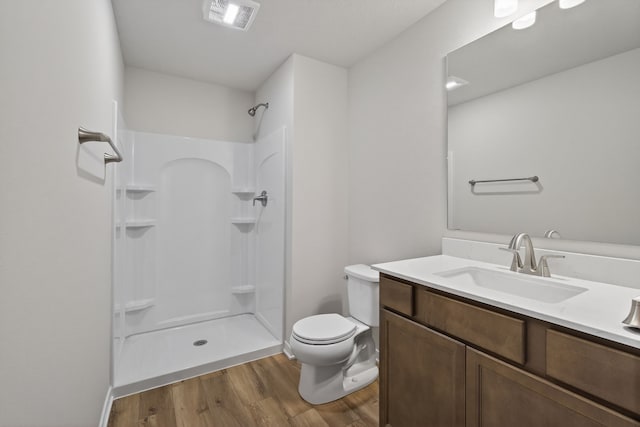 1835 Tuscany Dr SE, Altoona, IA 50009 - full bath with wood finished floors, a shower, and vanity