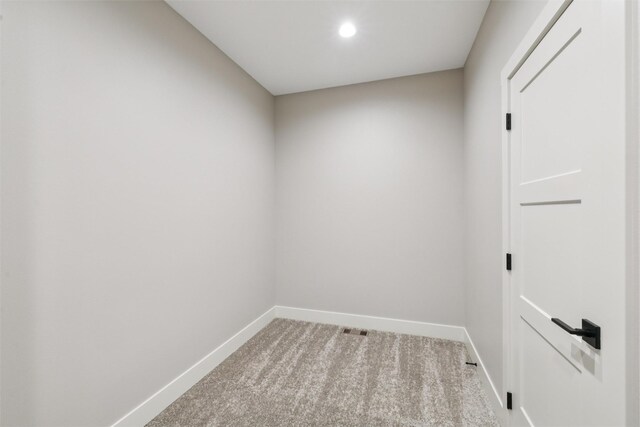 741 Richland Ct, Van Meter, IA 50261 - carpeted empty room with baseboards and recessed lighting