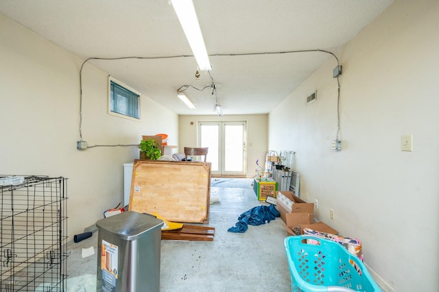 miscellaneous room featuring concrete floors