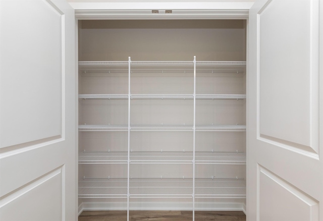 view of closet