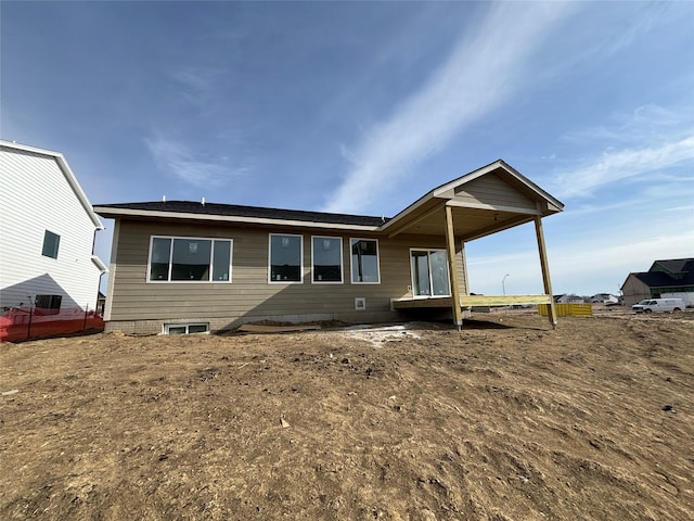 view of back of house