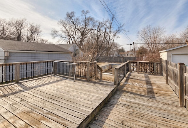 view of deck