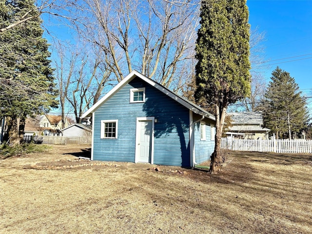 exterior space with a lawn