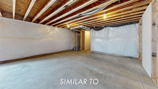5616 Leyden Ave, Des Moines, IA 50317 - view of unfinished basement