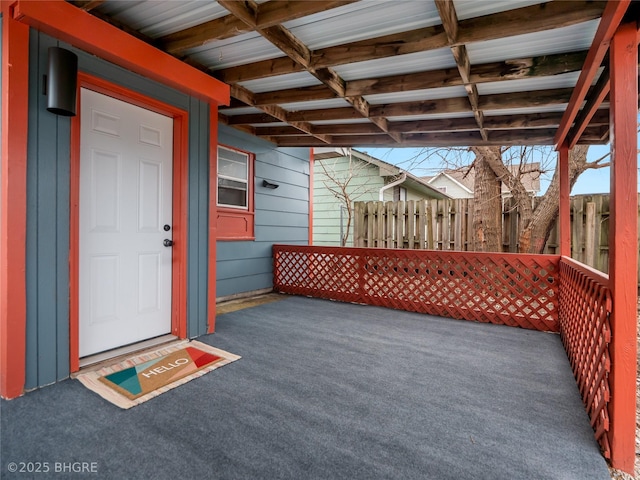 view of patio / terrace