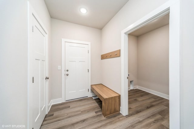 15015 Springbrook Trl, Urbandale, IA 50323 - mudroom with light wood-style floors and recessed lighting