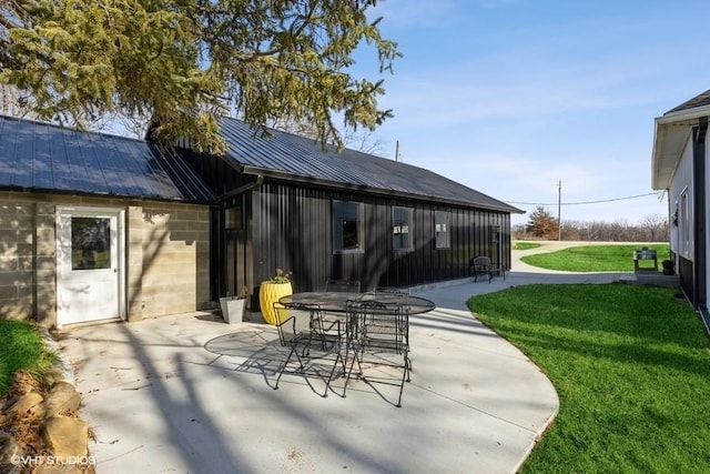 view of patio / terrace with outdoor dining area