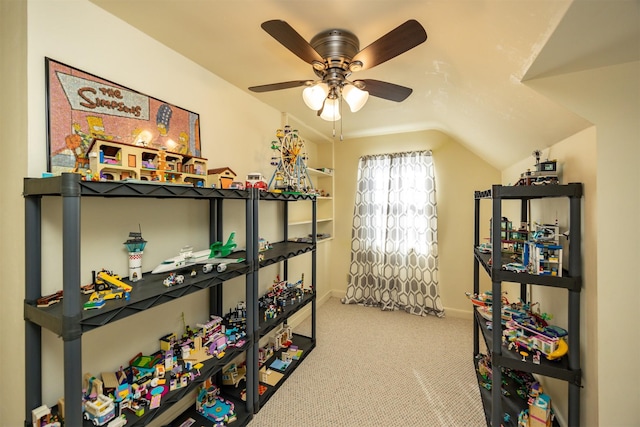 2711 Westover Blvd, Des Moines, IA 50322 - storage with a ceiling fan