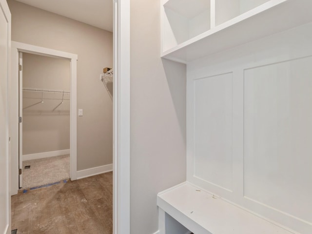 view of mudroom