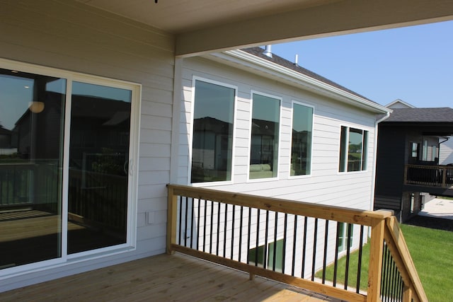 4651 180th St, Urbandale, IA 50323 - view of wooden terrace