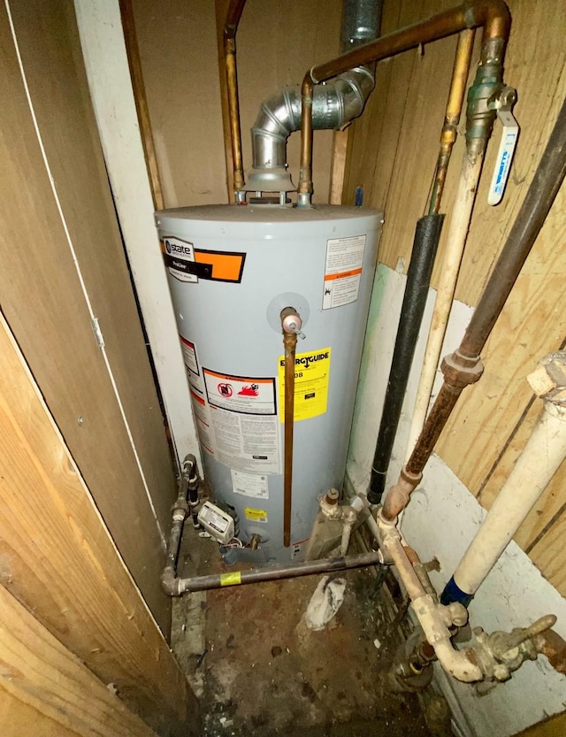 utilities with gas water heater