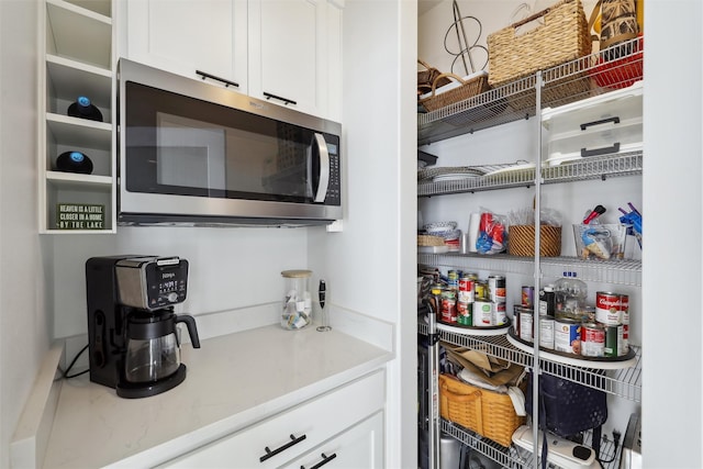 view of pantry