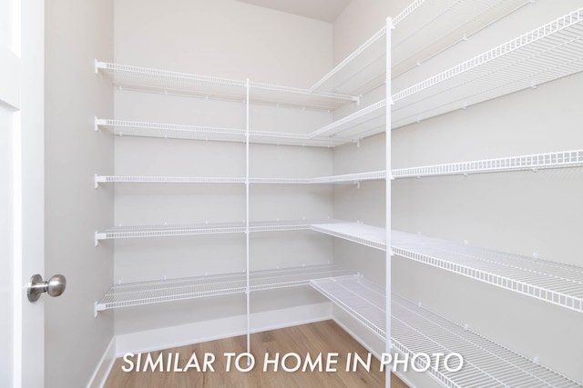 view of pantry