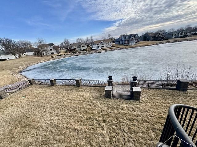 view of water feature