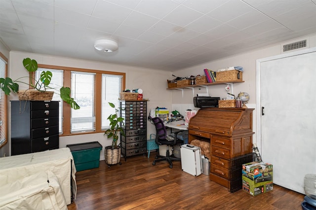 2003 Carroll St, Boone, IA 50036 - bedroom with visible vents and wood finished floors