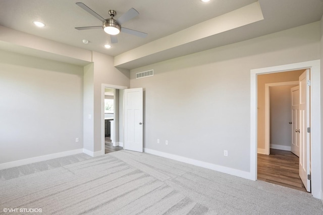 1020 2nd St NE, Altoona, IA 50009 - unfurnished room featuring carpet floors, ceiling fan, and recessed lighting