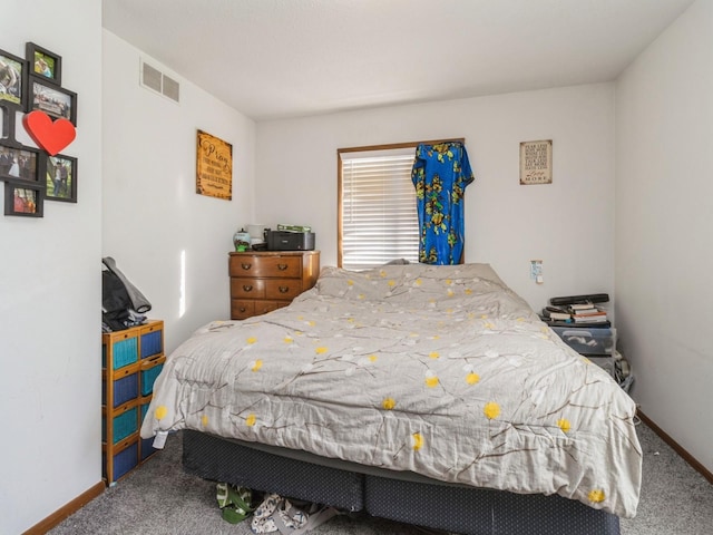 3473 Juniper Ave, Casey, IA 50048 - bedroom with baseboards, visible vents, and carpet flooring