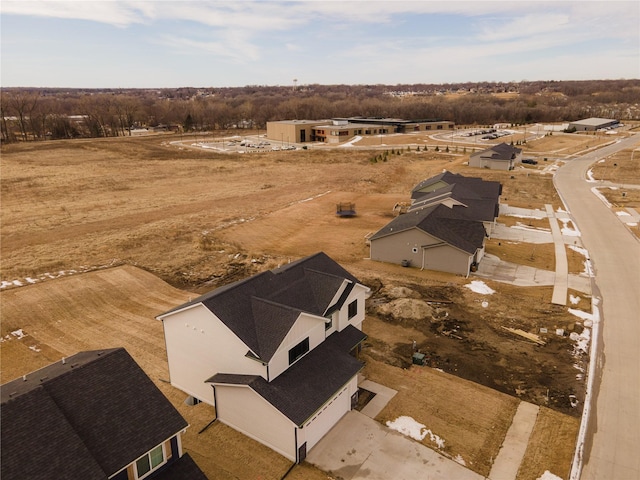 birds eye view of property featuring a residential view