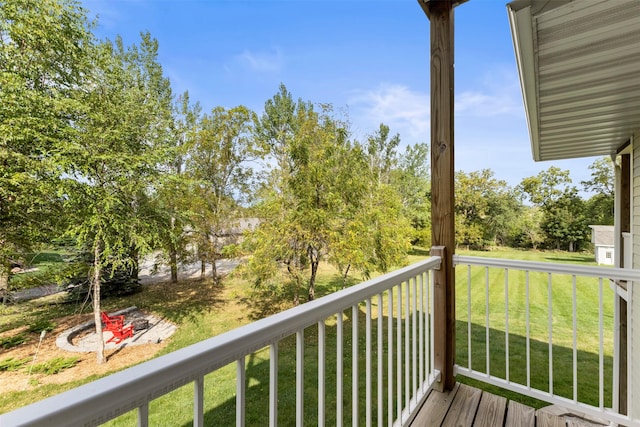1905 W Olive St, Marshalltown, IA 50158 - view of balcony