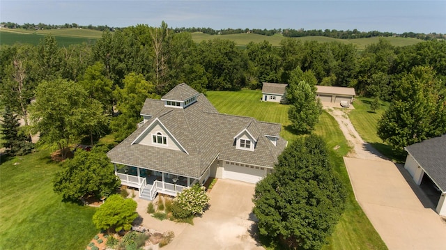 1905 W Olive St, Marshalltown, IA 50158 - aerial view of property and surrounding area
