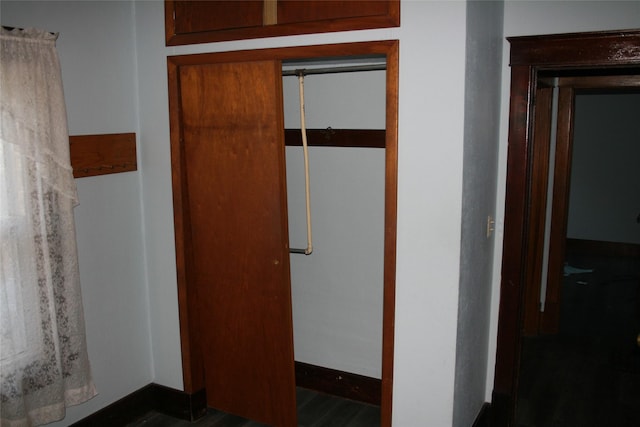 view of closet