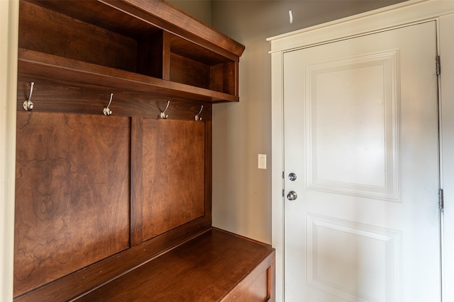 view of mudroom