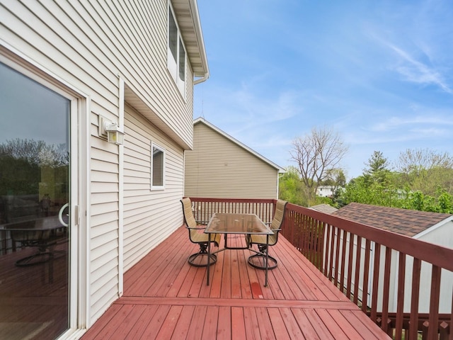 604 NW 8th St, Grimes, IA 50111 - deck with outdoor dining space