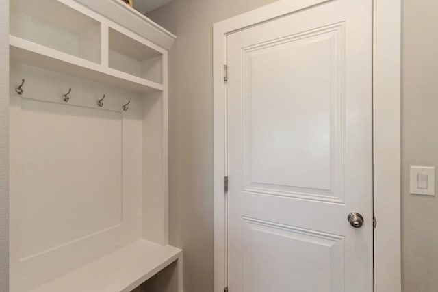 view of mudroom