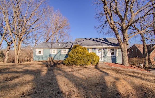 view of ranch-style home