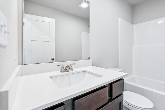 25091 Bluebird Cir, Adel, IA 50003 - bathroom featuring vanity and bathtub / shower combination
